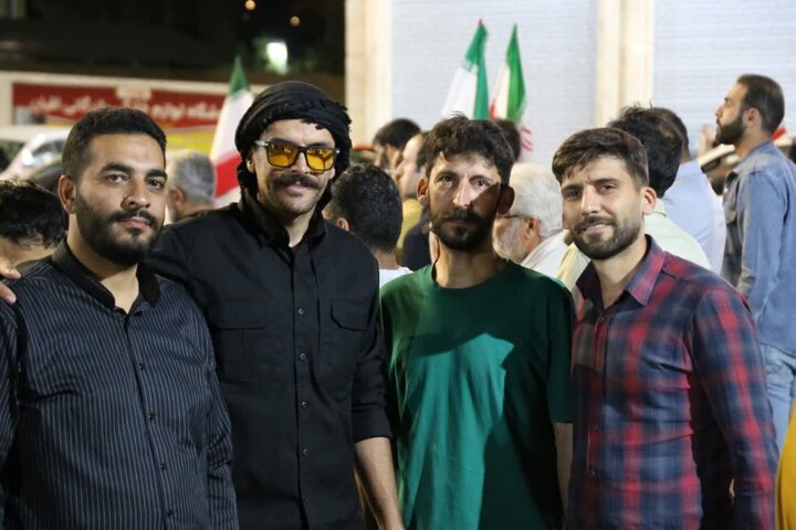 تصاویر/ حماسه مردم مهدی‌شهر ایستگاه هشتاد و هشتمین شب ‌های اقتدار