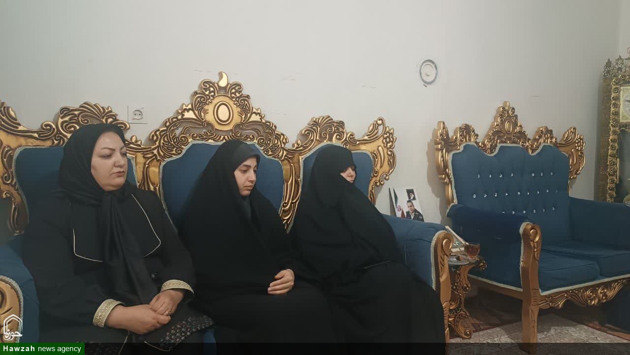 تجلیل کادر و اساتید مدرسه علمیه صادقیه از مقام شامخ شهید «وحید محمدزاده»