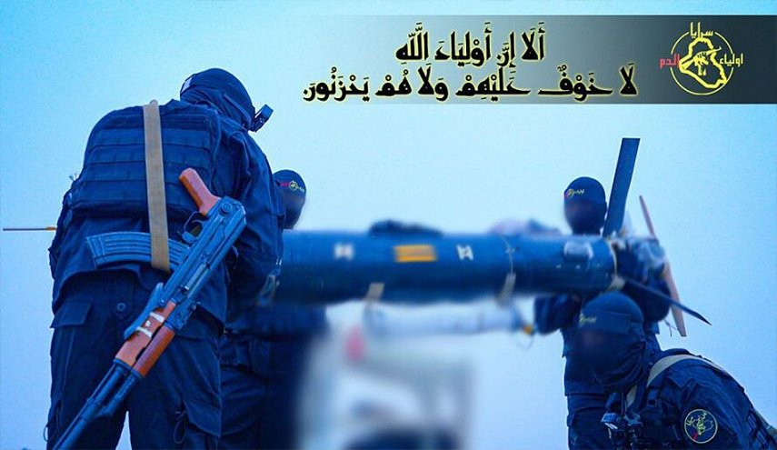 "سرايا أولياء الدم" ترفض تسليم السلاح قبل إزالة الاحتلال عن العراق