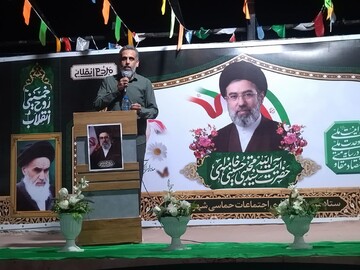 تصاویر/ اجتماع مردم بردخون در حمایت از نظام اسلامی