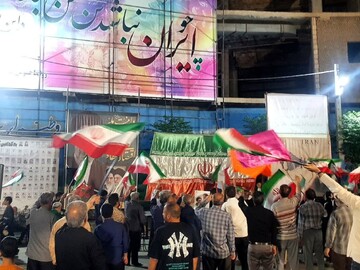 تصاویر/ میدان‌داری مردم پاکدشت در نودمین شب
