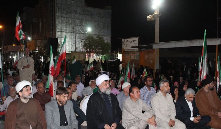 تصاویر/ تجمع خورموجی‌ها در خیابان