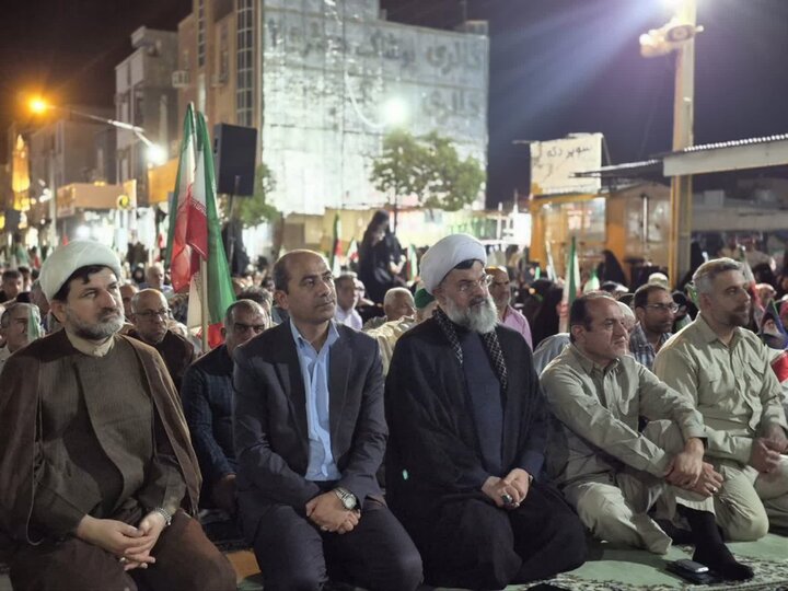 تصاویر/ تجمع خورموجی‌ها در خیابان