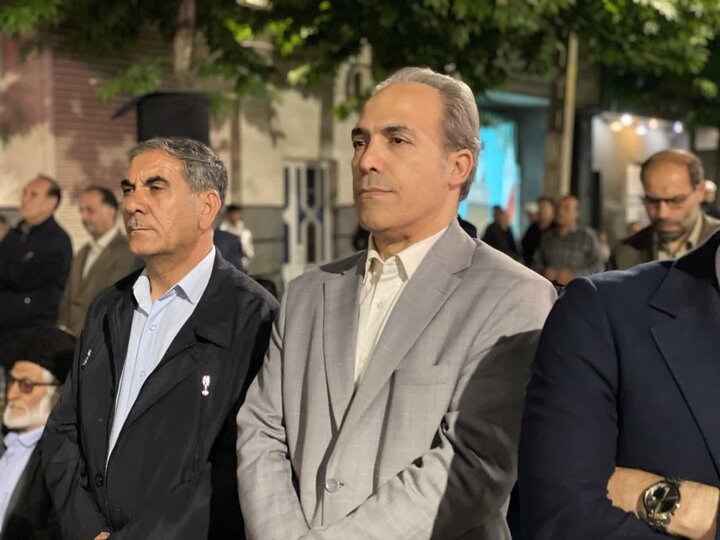 تصاویر/ هشتاد و نهمین شب از تجمعات مردمی در میاندوآب