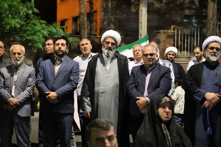 تصاویر / اجتماعات مردمی «شب‌های اقتدار» مردم ولایت‌مداری شهر سمنان