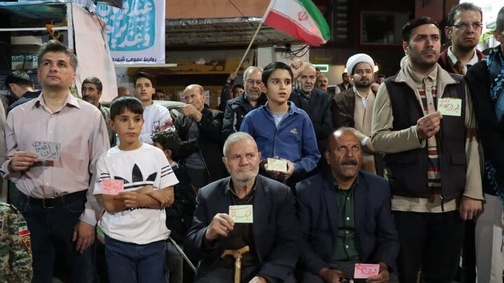 تصاویر/ موج هشتاد و نهم؛ تکرارِ یک عهدِ ناگسستنی در خیابان انقلاب تکاب