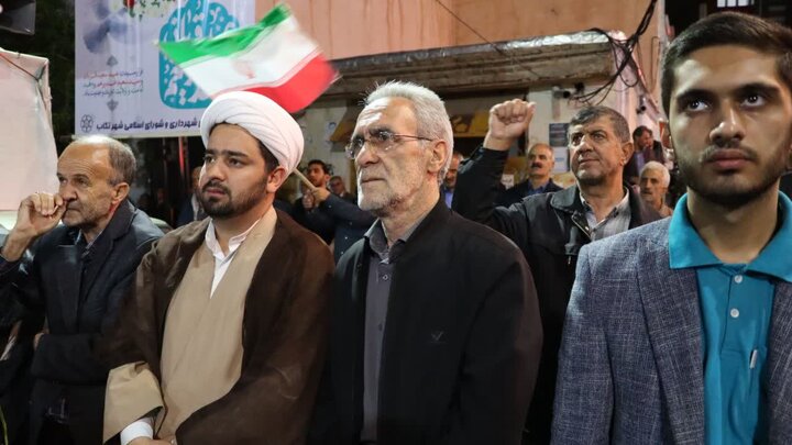 تصاویر/ موج هشتاد و نهم؛ تکرارِ یک عهدِ ناگسستنی در خیابان انقلاب تکاب