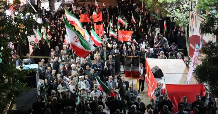 تصاویر/ موج هشتاد و نهم؛ تکرارِ یک عهدِ ناگسستنی در خیابان انقلاب تکاب