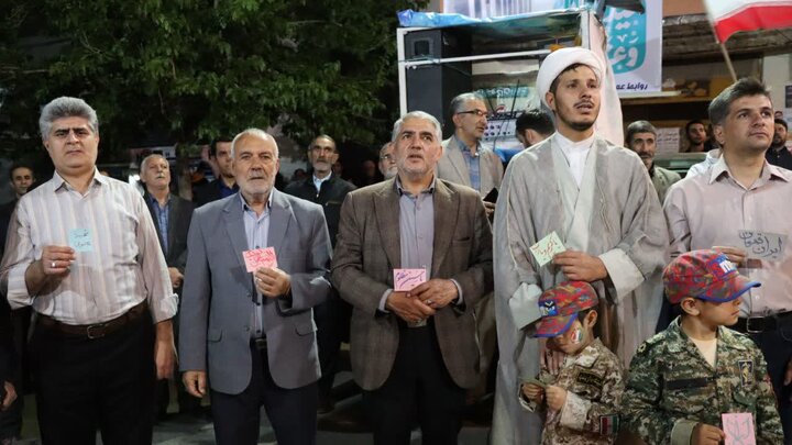 تصاویر/ موج هشتاد و نهم؛ تکرارِ یک عهدِ ناگسستنی در خیابان انقلاب تکاب