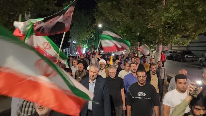تصاویر/ هشتاد ونهمین شب حماسه حضور نطنزی ها در خیابان‌ها و میدان‌های شهر