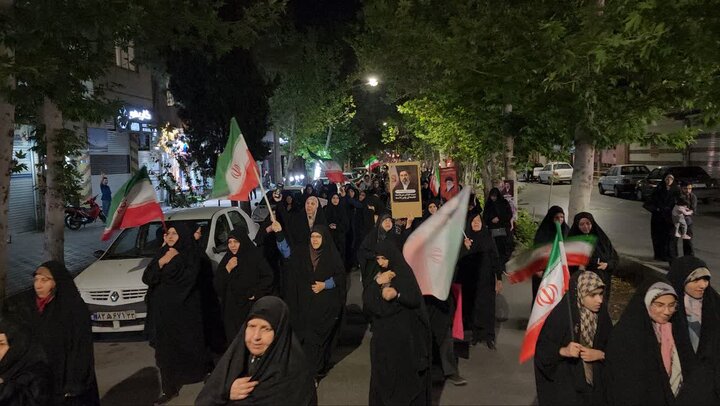 تصاویر/ هشتاد ونهمین شب حماسه حضور نطنزی ها در خیابان‌ها و میدان‌های شهر