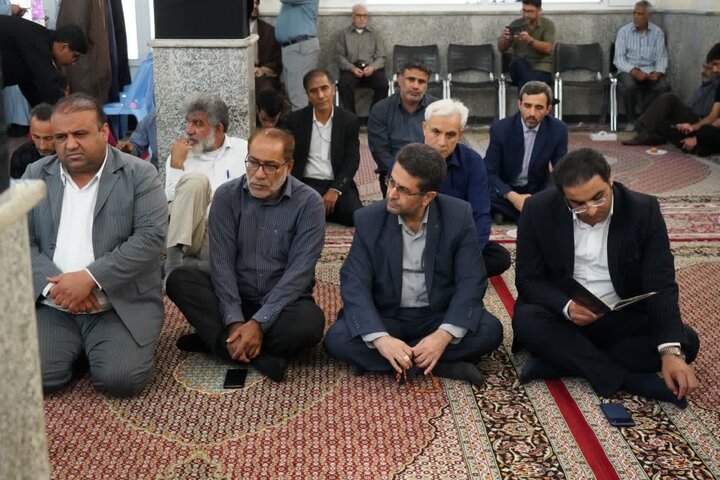تصاویر/ مراسم یادبود شهادت خانواده مقام معظم رهبری در بوشهر