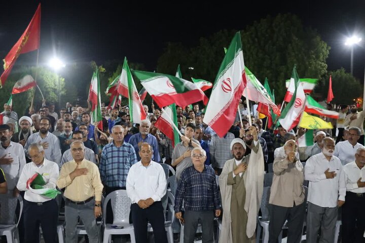 تصاویر/ اجتماع باشکوه مردم عالیشهر در حمایت از نظام و رهبری