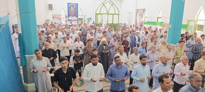 تصاویر/ اقامه نمازجمعه شهر ریگان