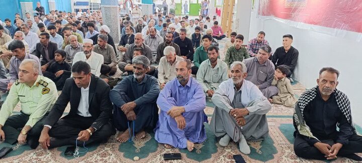 تصاویر/ اقامه نمازجمعه شهر ریگان