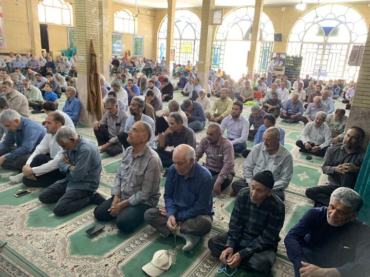 تصاویر/ اقامه نمازجمعه شهر اختیارآباد