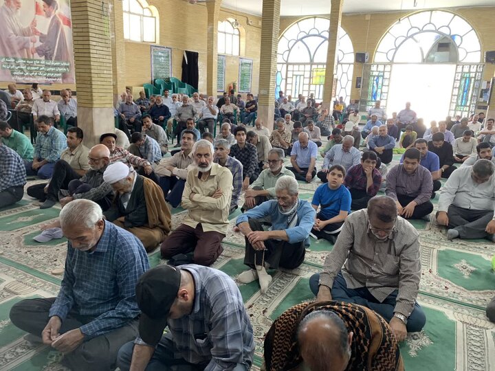 تصاویر/ اقامه نمازجمعه شهر اختیارآباد