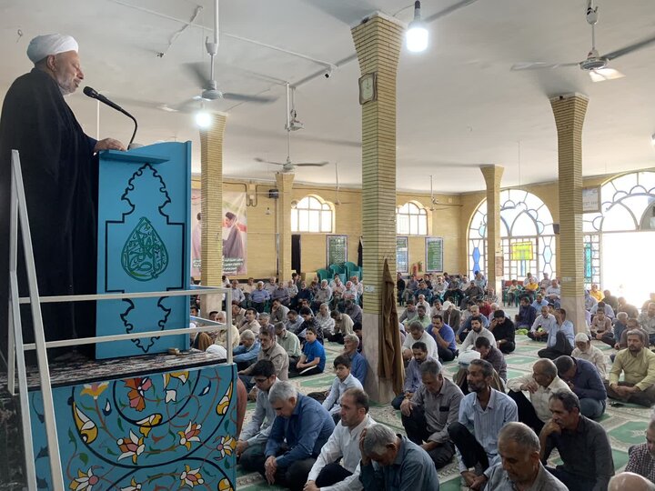 تصاویر/ اقامه نمازجمعه شهر اختیارآباد