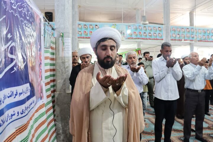 تصاویر/ اقامه نمازجمعه شهر نودژ