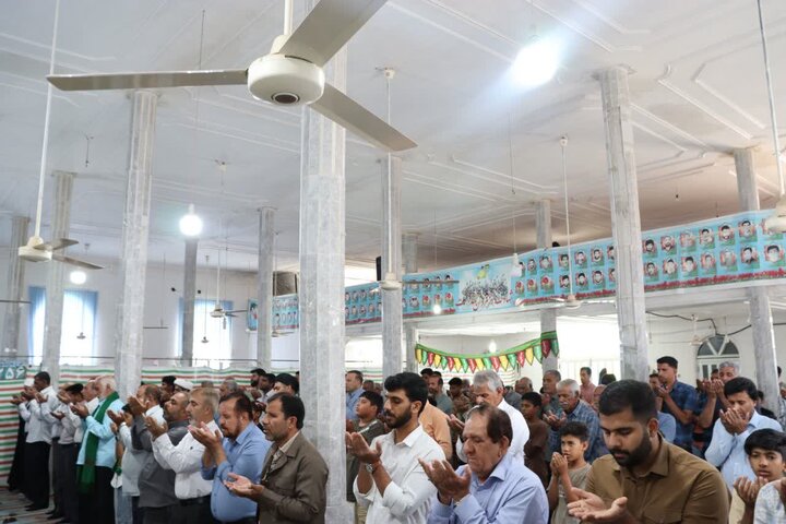 تصاویر/ اقامه نمازجمعه شهر نودژ
