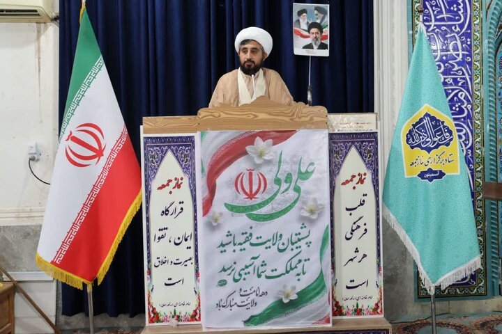تصاویر/ اقامه نمازجمعه شهر نودژ