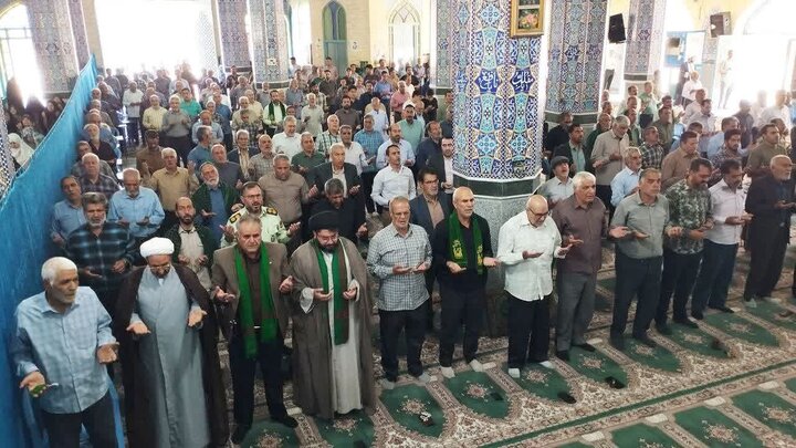 تصاویر/ اقامه نمازجمعه شهر کوهبنان