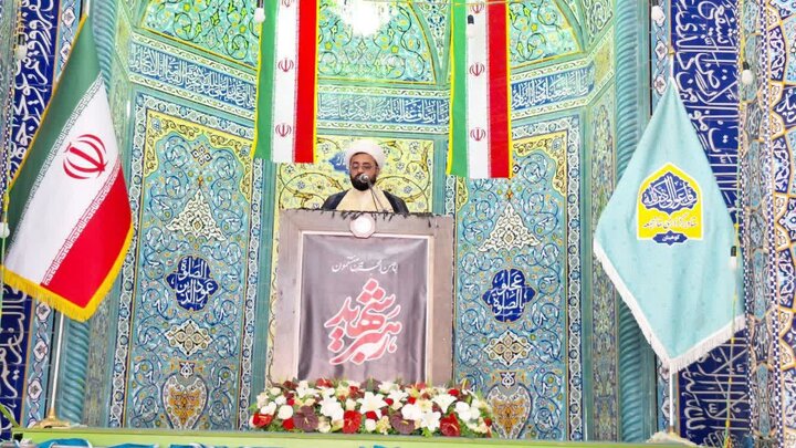 تصاویر/ اقامه نمازجمعه شهر کوهبنان