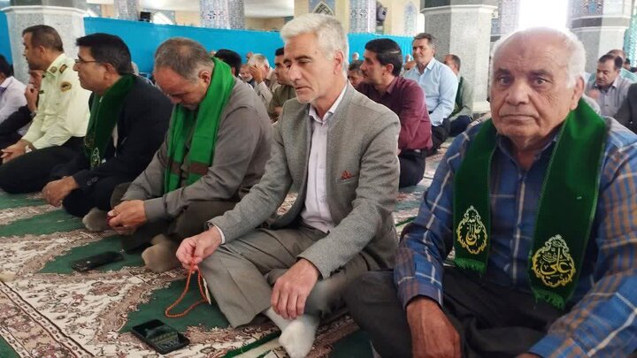 تصاویر/ اقامه نمازجمعه شهر کوهبنان
