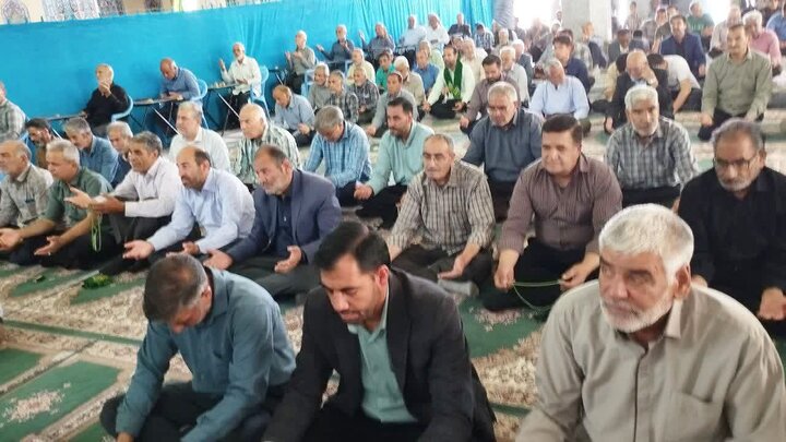 تصاویر/ اقامه نمازجمعه شهر کوهبنان