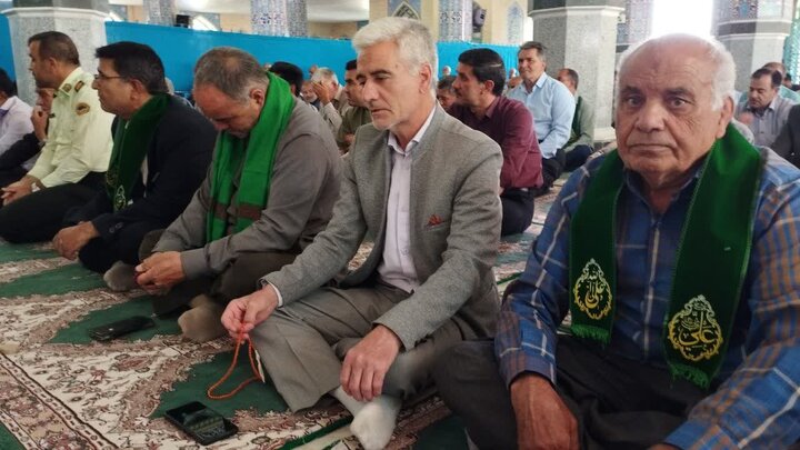 تصاویر/ اقامه نمازجمعه شهر کوهبنان