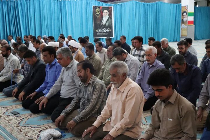 تصاویر/ اقامه نمازجمعه شهر قلعه گنج
