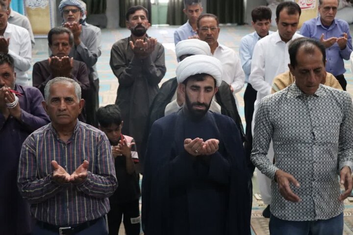 تصاویر/ اقامه نمازجمعه شهر قلعه گنج
