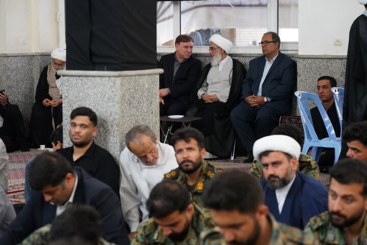 تصاویر/ مراسم یادبود شهادت خانواده مقام معظم رهبری در بوشهر