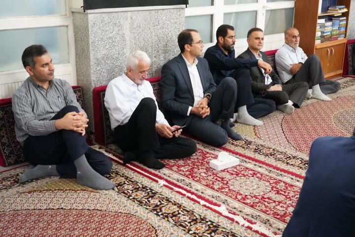 تصاویر/ مراسم یادبود شهادت خانواده مقام معظم رهبری در بوشهر