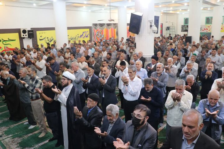 تصاویر/ برگزاری نماز عبادی سیاسی جمعه در قرچک