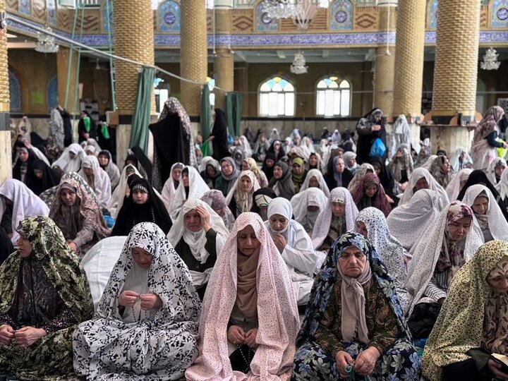 تصاویر/ برگزاری نماز عبادی سیاسی جمعه در قرچک