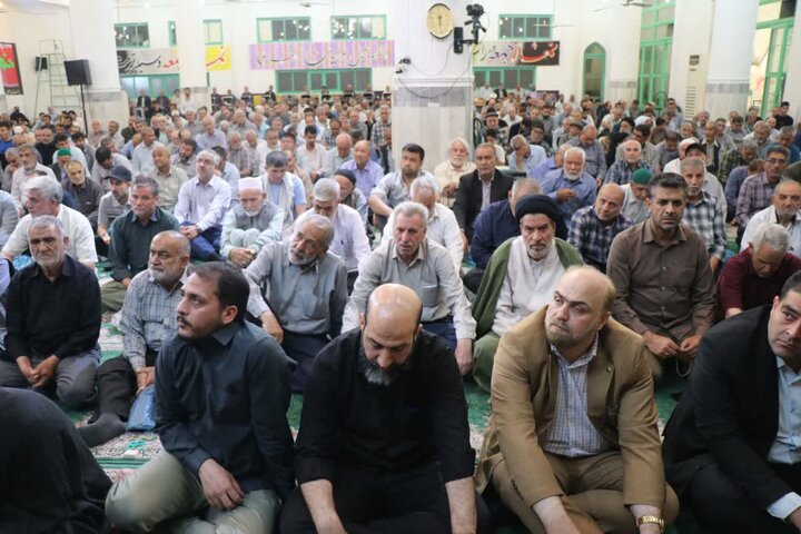 تصاویر/ برگزاری نماز عبادی سیاسی جمعه در قرچک
