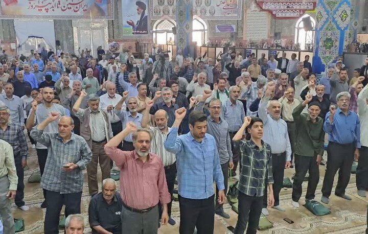 تصاویر/ نماز عبادی سیاسی جمعه کاشان
