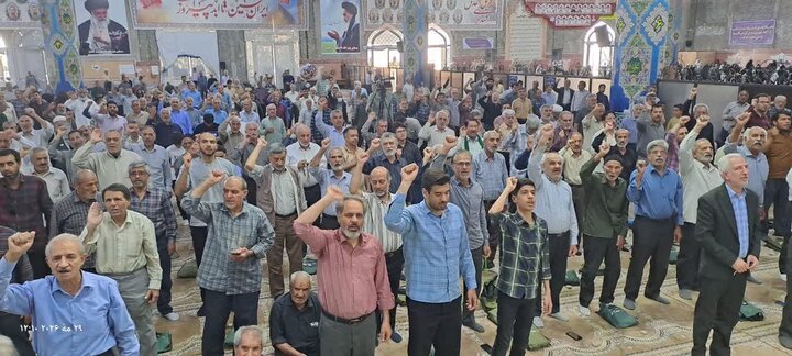تصاویر/ نماز عبادی سیاسی جمعه کاشان