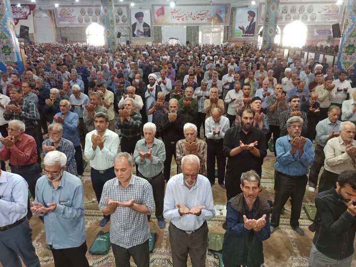 تصاویر/ نماز عبادی سیاسی جمعه کاشان