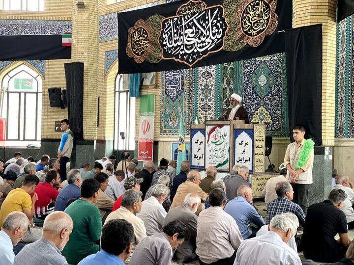 تصاویر/ اقامه نماز جمعه در ملارد