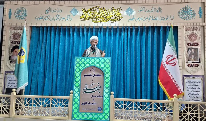 تصاویر/ اقامه نمازجمعه شهر یزدان آباد