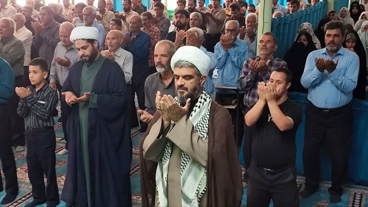 تصاویر/ اقامه نمازجمعه شهر یزدان آباد