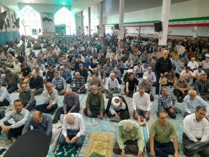 تصاویر/ نماز عبادی سیاسی جمعه آران وبیدگل