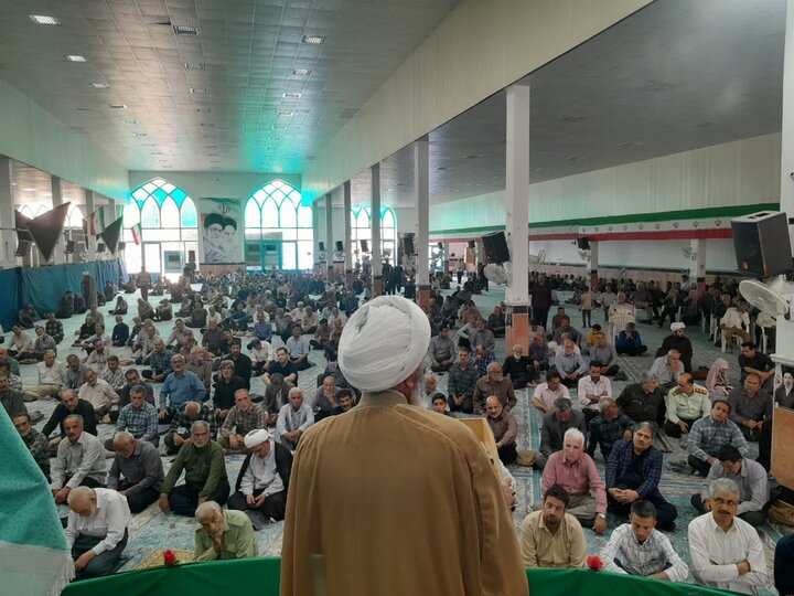 تصاویر/ نماز عبادی سیاسی جمعه آران وبیدگل