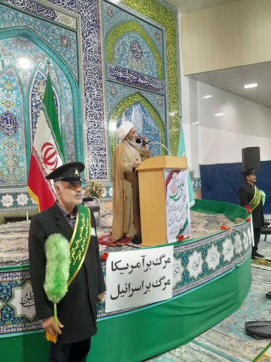 تصاویر/ نماز عبادی سیاسی جمعه آران وبیدگل