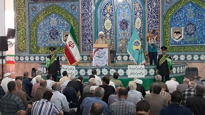 تصاویر/ نماز عبادی سیاسی جمعه آران وبیدگل