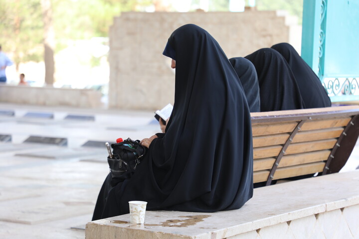 تصاویر/ برگزاری دعای ندبه در گلزار شهدای خلدبرین یزد