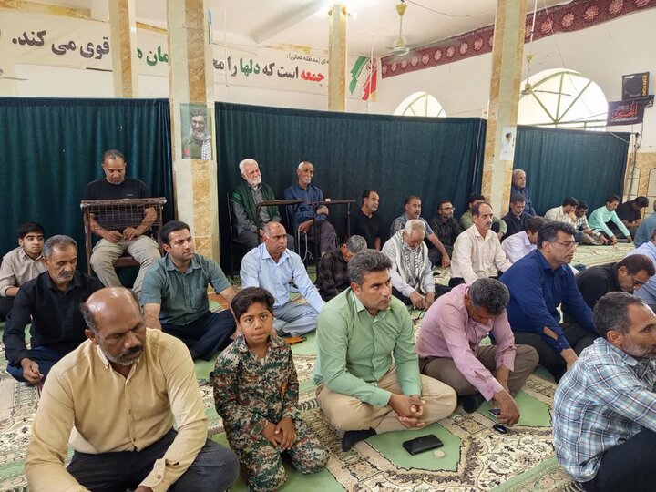 تصاویر/ اقامه نمازجمعه شهر بلوک