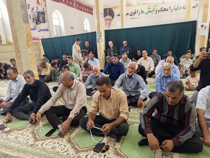 تصاویر/ اقامه نمازجمعه شهر بلوک